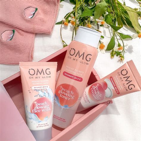 Omg Oh My Glow Paket Lengkap Skincare Peach Glowing Face Care