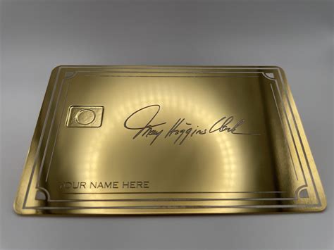 Signature Card – Custom Card