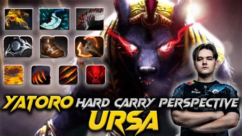 Yatoro Ursa The Hard Carry Dota 2 Pro Gameplay Patch 7 36C YouTube