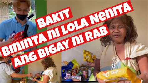 Bakit Bininta Ni Lola Nenita Ang Bigay Ni Rab Kalingaprabofficial