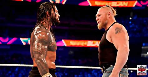 Cu Ntas Veces Se Han Enfrentado Roman Reigns Y Brock Lesnar