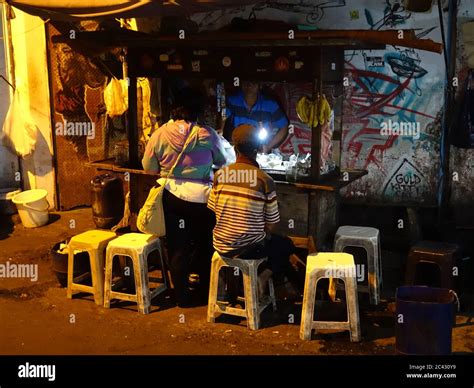 Yogyakarta Indonesia - street food restaurant in Malioboro street Stock ...