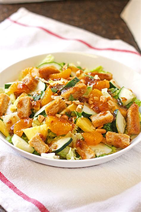 Ginger Cashew Chicken Salad