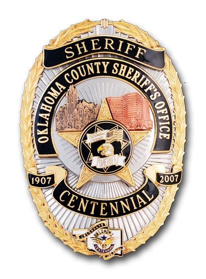 Oklahoma Co Sheriff Ok Badge Police Badge Fire Badge