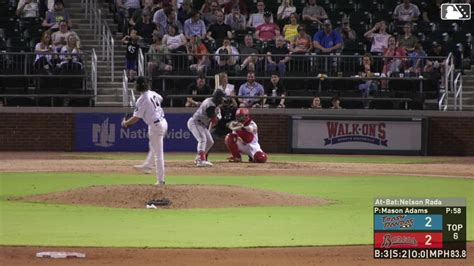 Mason Adams Records Seventh And Final Strikeout 05 04 2024 Barons