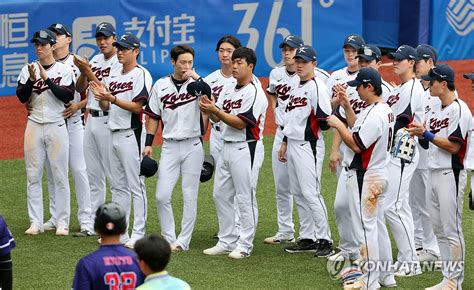 아시안게임 독기 품은 야구대표팀 휴식일에도 맹훈련전승 거둔다 연합뉴스