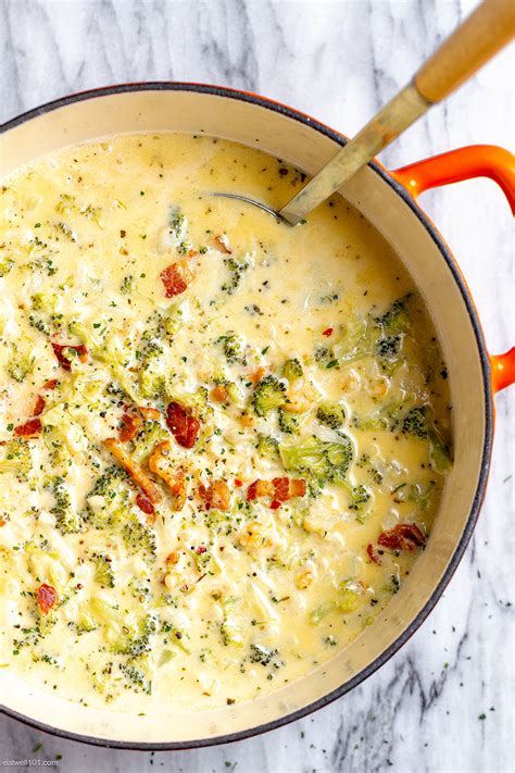 Broccoli Cauliflower Cheese Soup Resipes My Familly