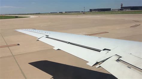 American Eagle ERJ 145 HD 60fps Takeoff From Dallas Fort Worth KDFW