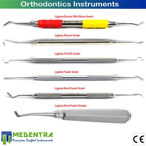 Orthodontic Arch Wire Placement Ligature Director Tucker Band Pusher