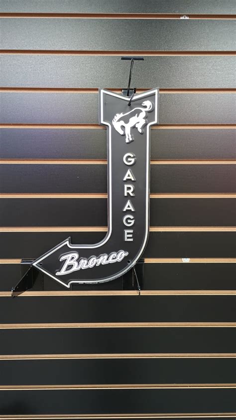 Ford Bronco Signs Ford Sign Metal Garage Signs For Men Man Etsy