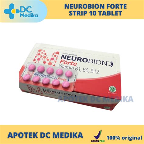 Jual Neurobion Forte Tablet Vitamin Neurotropik Shopee Indonesia