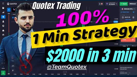 Quotex Strategy For Sure Shot Trading 1 Min Quotex Trading Strategy