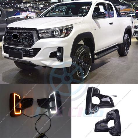 For Toyota Hilux Revo Rocco Led Daytime Running Light Fog