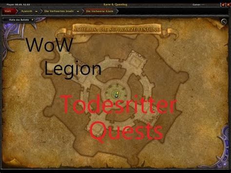 Izocke Wow Legion Klassenquests Todesritter Champions Der