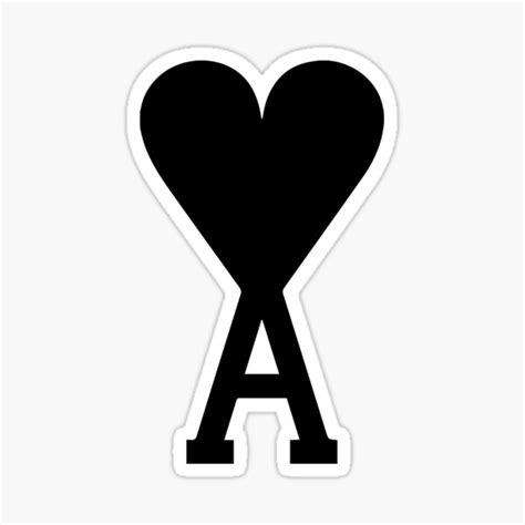 Ami De Coeur Sticker By Hoodbydesign1 Redbubble