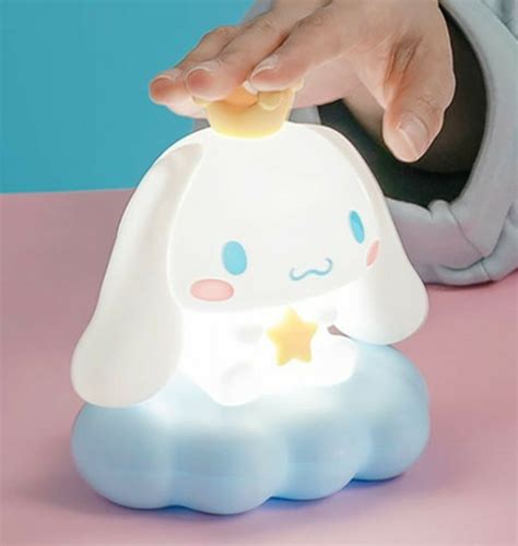 Luminária Cinamoroll Hello Kitty Items Cute Night Lights Sanrio