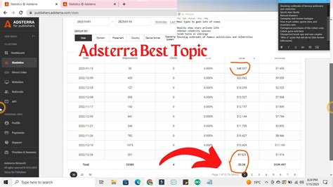 Adsterra Earning Tricks Adsterra High Cpm Tricks Adsterra High Cpm