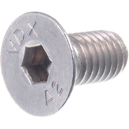 Tornillo Avellanado SECCARO M5 X 16 Mm Acero Inoxidable V2A VA A2 DIN