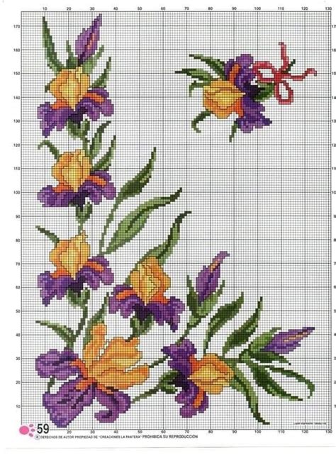 Pin By Fehime Atalay On Kanavice Cross Stitch Flowers Floral Cross