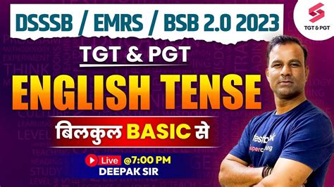 Emrs Dsssb Bsb Tgt Pgt English Vocab Grammar Class