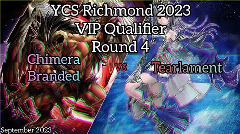 Yu Gi Oh Ycs Richmond Vip Qualifier Round Tearlament Vs