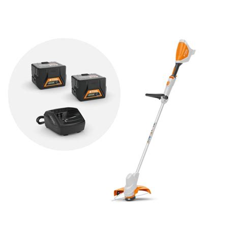 Stihl Akku Rasentrimmer Fsa Set Inkl Akku Und Ladeger T