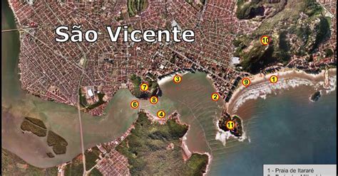 Mapas de São Vicente SP MapasBlog