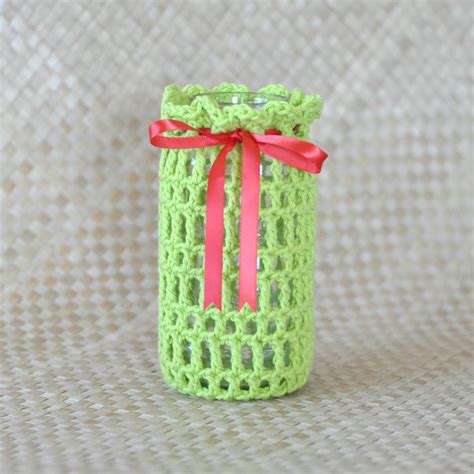 Pdf Mason Jar Cozy Crochet Pattern