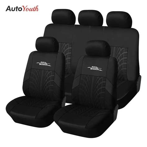 AUTOYOUTH Juego De Fundas De Asiento De Coche Protector De Asiento De