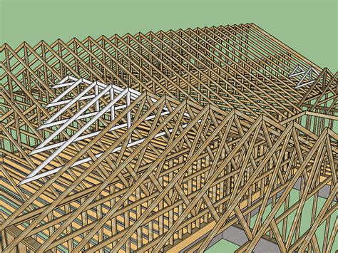 3d Truss Models Sketchucation