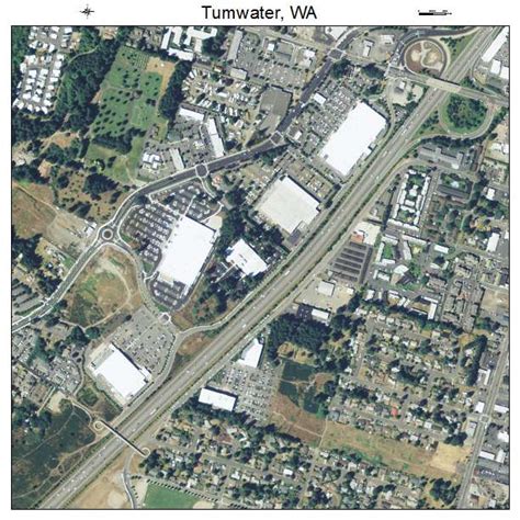 Aerial Photography Map of Tumwater, WA Washington