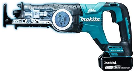 Makita Seghetto Dritto Djr Rte V Ah Bl Motor Boxcesare It