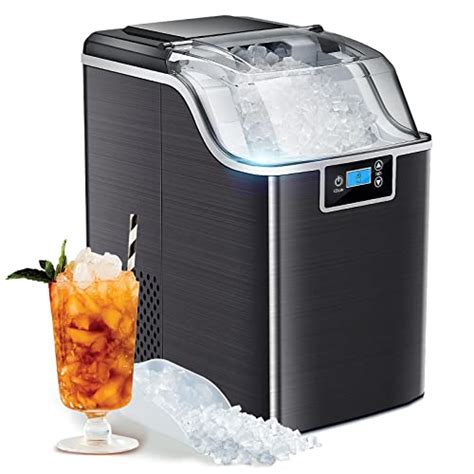 Nugget Ice Maker Countertop, FREE VILLAGE 44Lbs/24H Portable Ice Maker ...