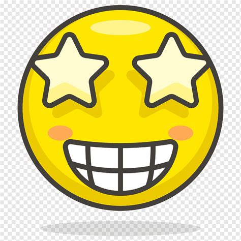 Star Struck Streamline Emoji Icon Png PNGWing