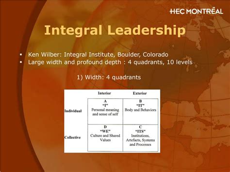 Ppt Integral Leadership The Case Of Bill George And Medtronic Inc