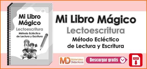 Cuadernillo Metodo Lectoescritura Ecl Ctico Materiales Didacticos