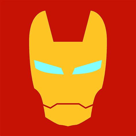 Ironman Face Vector