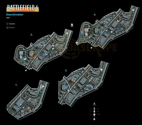 Battlefield 4 Rush Maps