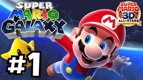 Super Mario Galaxy Gameplay 100 Walkthrough Part 1 Good Egg Galaxy