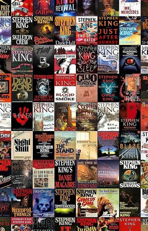 Stephen King Novels Digital Art by Gary Zalatan - Fine Art America