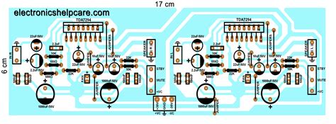 How To Make Amplifier Using Tda7294 Artofit