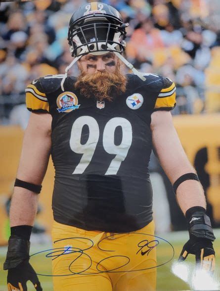 Autographed Brett Keisel Pittsburgh Steelers 11x14 Photo - Main Line ...