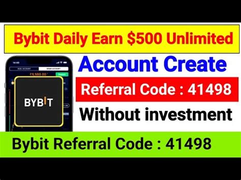 Bybit App Se Paise Kaise Kamaye Bybit Account Create Bybit Referral