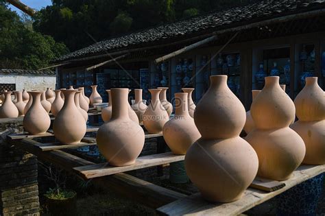 Jiangxi Jingdezhen Ceramic Kiln Ancient Kiln Folklore Expo Area Picture