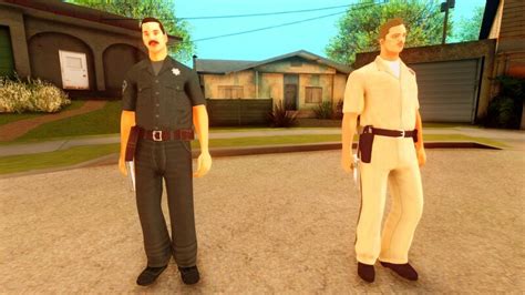 Gta San Andreas Gta Sa Definitive Edition Cops Pedfuncs Mod