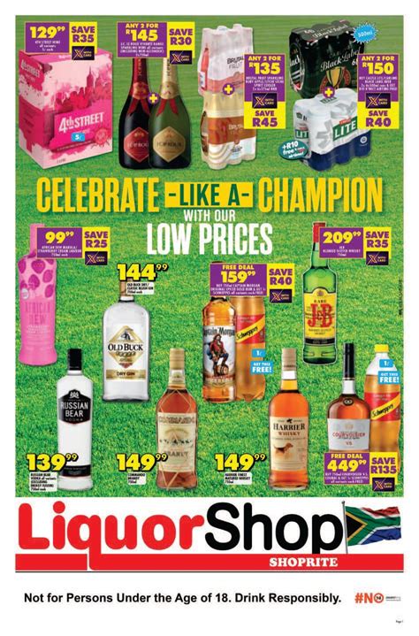 Shoprite Liquor Eastern Cape Celebrate Like A Champion 24 August