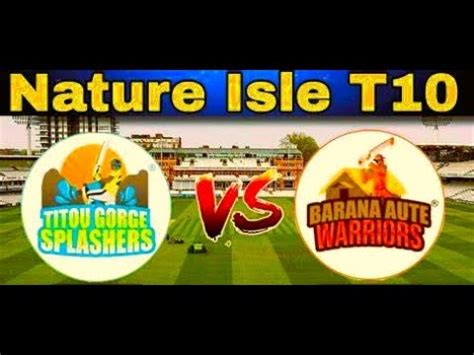 T Live Barana Aute Warriors Vs Champagne Reef Divers Baw Vs Crd