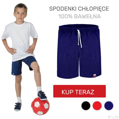 Kr Tkie Spodenki Gimnastyczne Sportowe Ch Opi Ce Na Wf