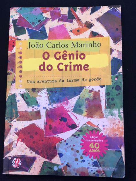 Livro O Gênio do Crime Livro Global Usado 42528212 enjoei