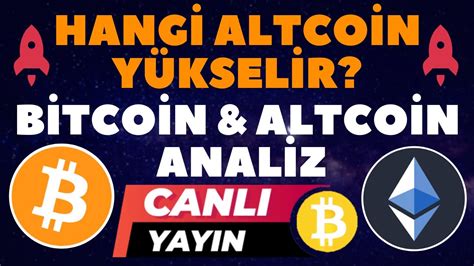 BİTCOİN YÜKSELİŞ DEVAM EDER Mİ CANLI BİTCOİN SON DURUM ANALİZ KRİPTO